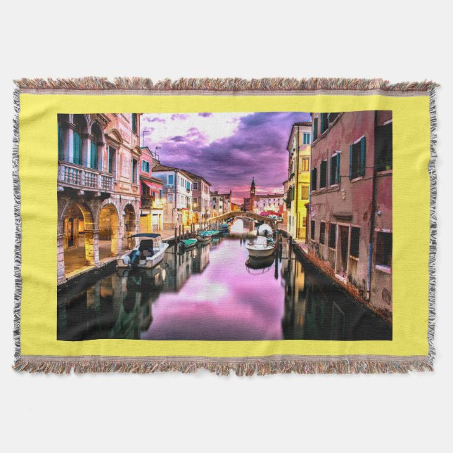 Cobertor A Itália lança cobertor. (Frente)