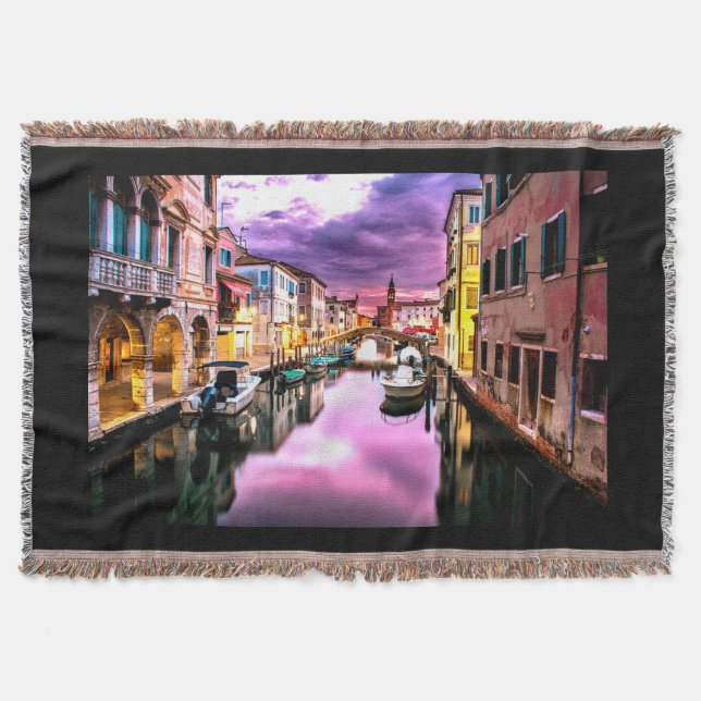 Cobertor A Itália lança cobertor. (Frente)