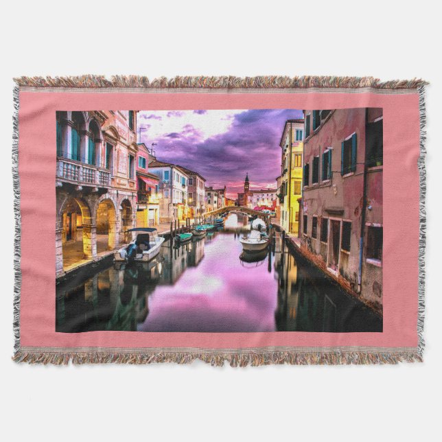 Cobertor A Itália lança cobertor. (Frente)