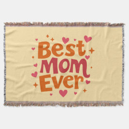 Cobertor A melhor mãe de todos os tempos - Cozy, Quente e C