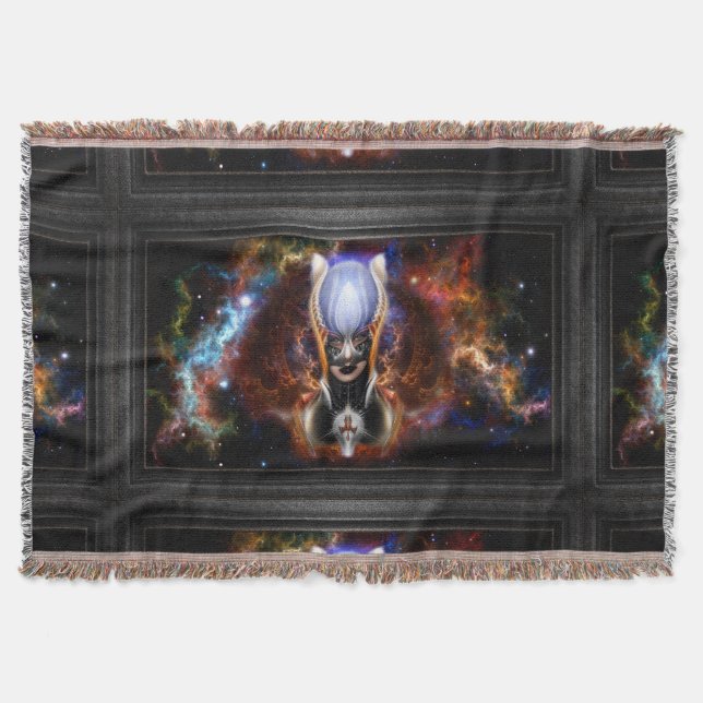 Cobertor A Princesa Arzookiana Dos Quatro Nebulosos (Frente)