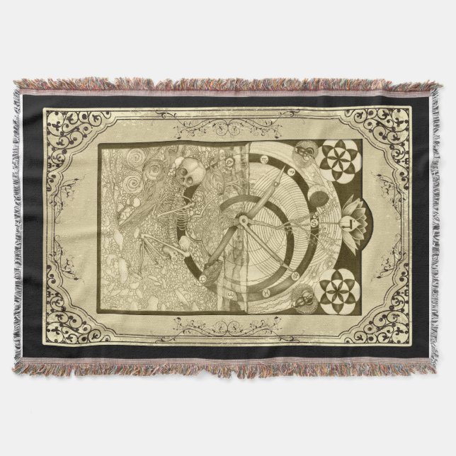 Cobertor A roda do tempo (Frente)