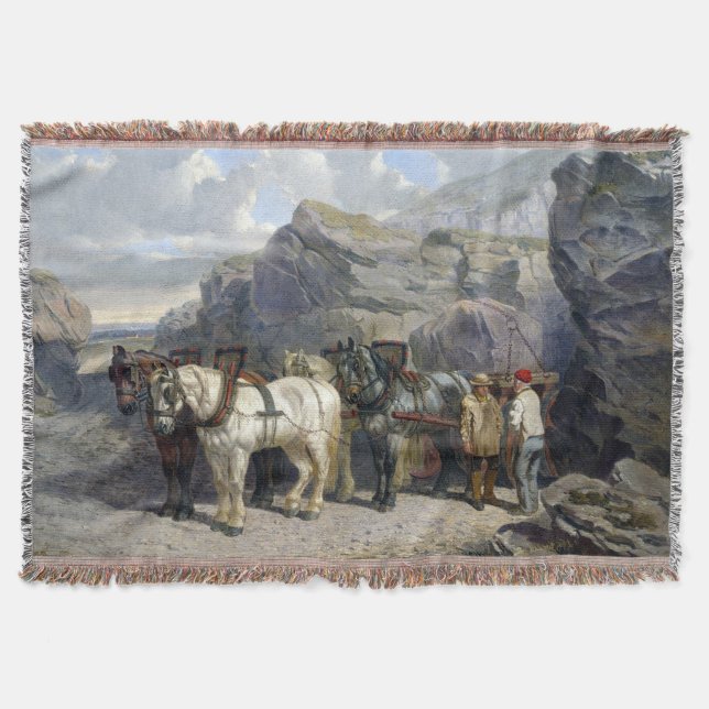 Cobertor A Trilha John Frederick Herring, Sr 1858 (Frente)