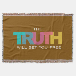 Cobertor A Verdade te libertará