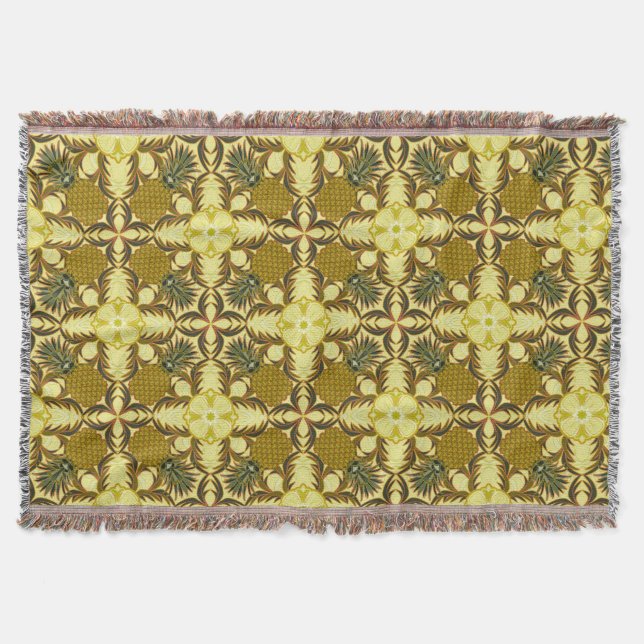 Cobertor Abacaxi de South Beach (Frente)