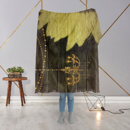 Cobertor Abelhas Elegantes Rústicas De Girassol