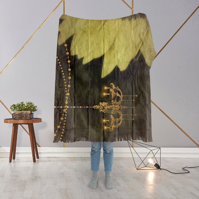 Cobertor Abelhas Elegantes Rústicas De Girassol (Criador carregado)