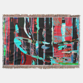 Cobertor Abstract Freedom – Custom Throw Blanket