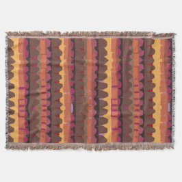 Cobertor Abstract pattern seamless botanical 4