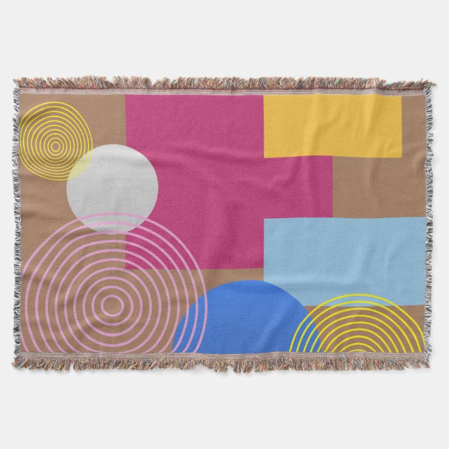 Cobertor Abstrato  (Frente)