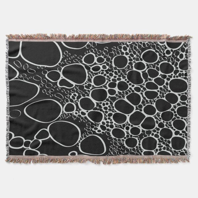 Cobertor Abstrato digital trabalho 7 (Frente)