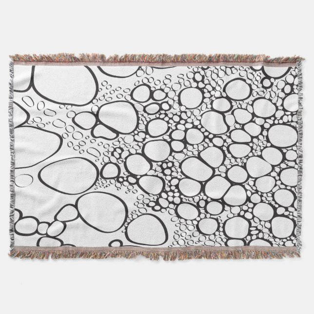 Cobertor Abstrato digital work 10 (Frente)