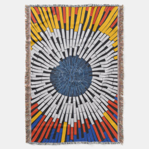 Cobertor Abstrato em fita—Starburst