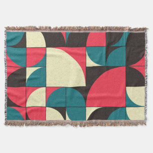 Cobertor Abstrato geométrico, ilustração de arte computacio