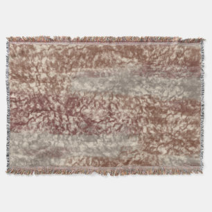 Cobertor Abstrato Suave Cinza Beige Wine & Chocolate