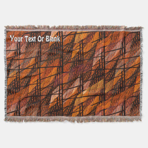 Cobertor Abstrato Weave Número 1