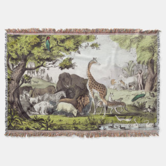 Cobertor Adam Nomeia as Criaturas