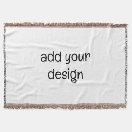 Cobertor adicionar seu design