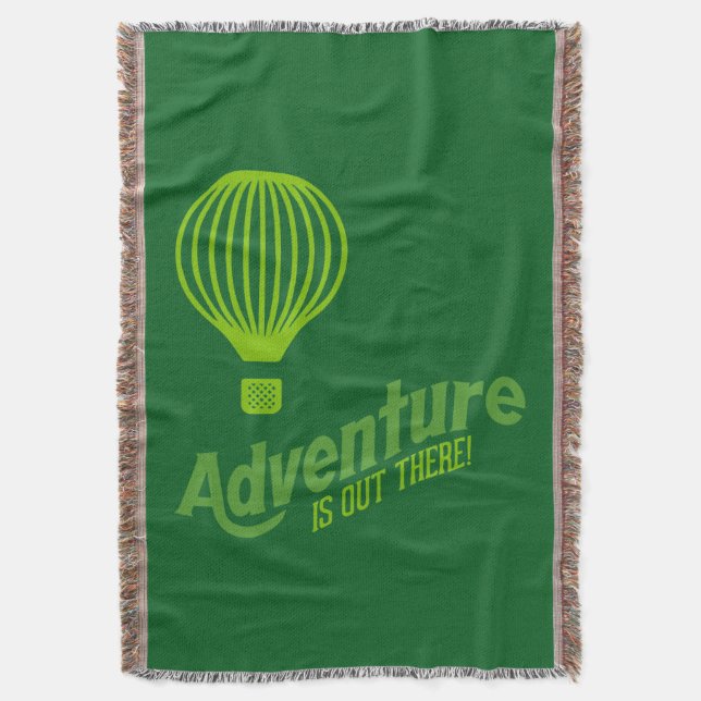 Cobertor Adventure is out there 2 (Frente Vertical)