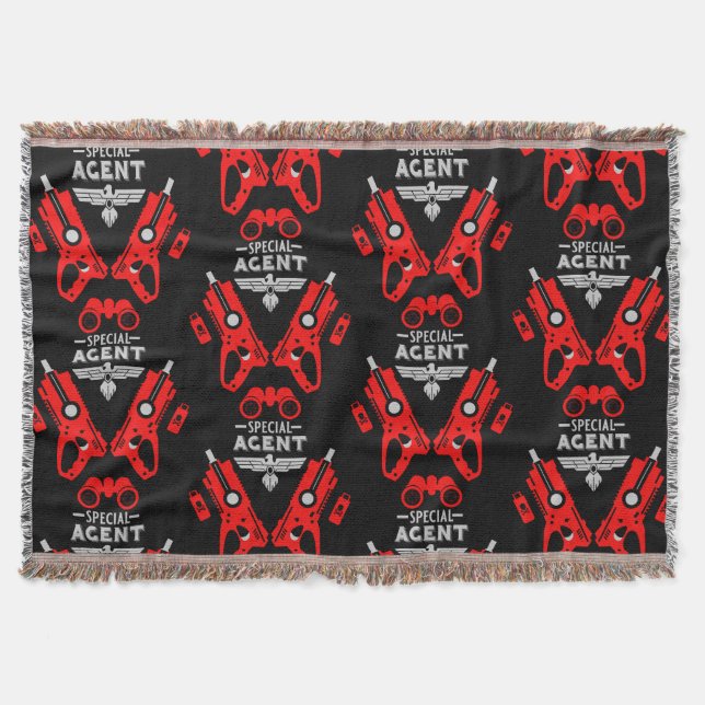 Cobertor Agente Especial Kid (Frente)