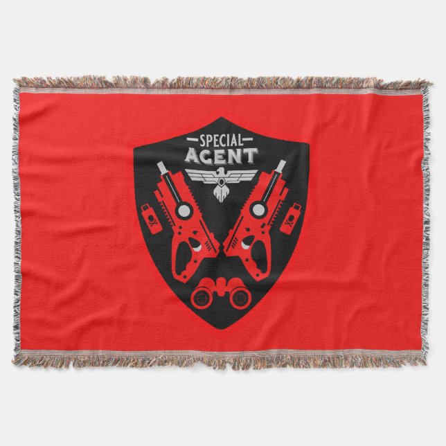 Cobertor Agente Especial Kid (Frente)