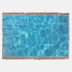Cobertor Água de Piscina Azul Céu Cristalino