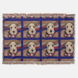 COBERTOR AIREDALE TERRIER