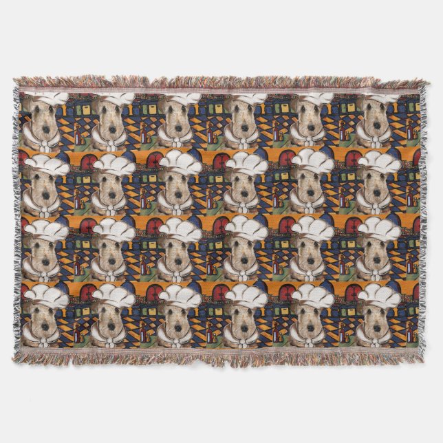 Cobertor Airedale Terrier (Frente)