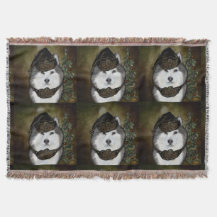 Cobertor Alaskan Malamute
