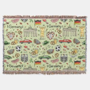 Cobertor Alemanha Doodles