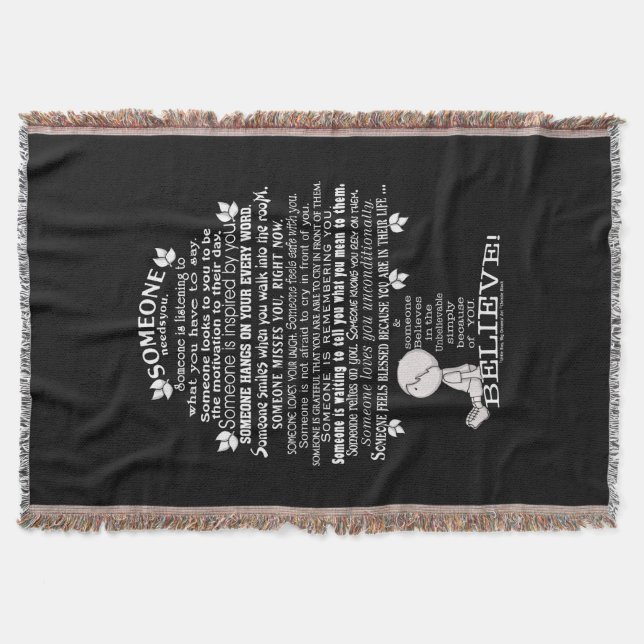 Cobertor ALGUÉM Tree (Frente)