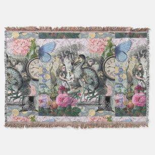Cobertor Alice Classic Wonderland Dodo Arte Tenniel