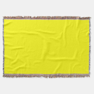 Cobertor Amarelo claro (cor sólida)