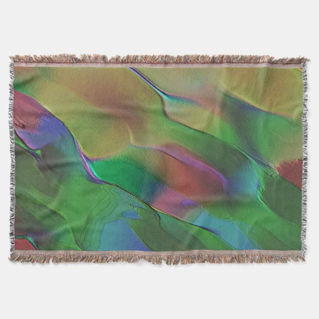 Cobertor Amarelo e verde embutidos (Frente)