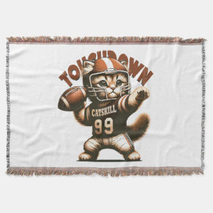 Cobertor American Football Cat - Compras de Touchdown