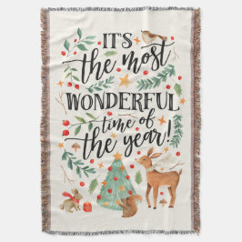 Cobertor Amigos da Floresta| Marfim|