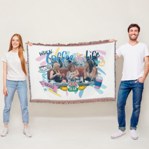 Cobertor AMIGOS™   Quando o café é vida