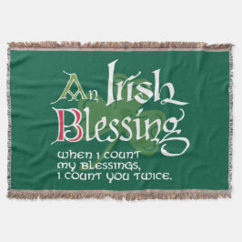 Cobertor An Irish Blessing
