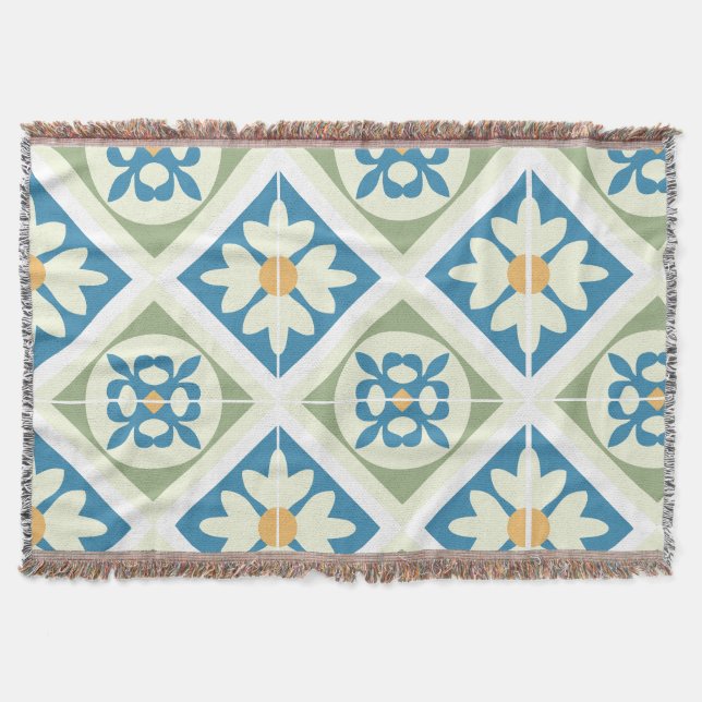Cobertor Andalusian Tiles 13 (Frente)