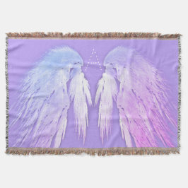 Cobertor ANGEL WINGS Fairy Purple Monograma