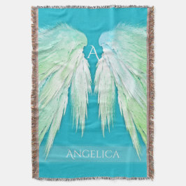 Cobertor ANGEL WINGS Monograma Nome fresco
