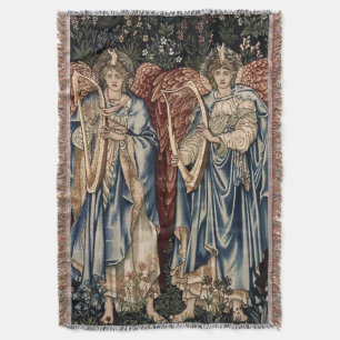 Cobertor "Angels Louvor" por Edward Burne-Jones