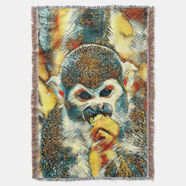 Cobertor AnimalArt_Macaco_07 (Frente Vertical)