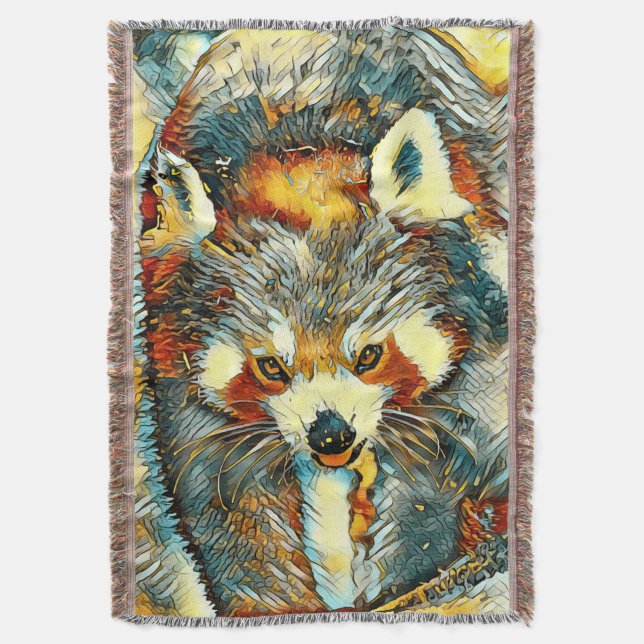 Cobertor AnimalArt_RedPanda_002 (Frente Vertical)