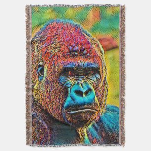 Cobertor AnimalColor_Gorilla_010