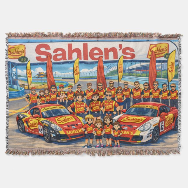 Cobertor Anime throw blanket (Frente)