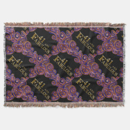 Cobertor Aniversário de 41 anos