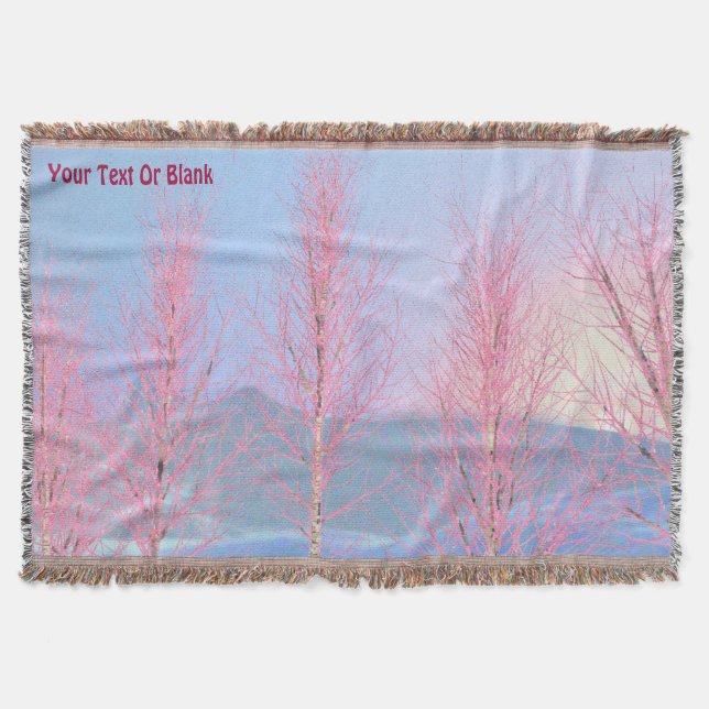 Cobertor Aniversário do Creme de framboesa (Frente)