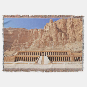 Cobertor Antigo Egito Hatshepsut Deir Bahri Temple Luxor