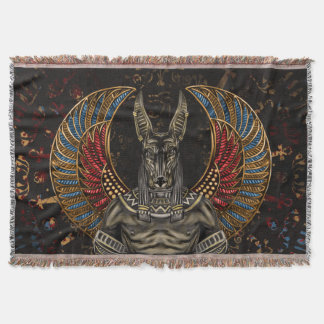 Cobertor Anubis - deus egípcio